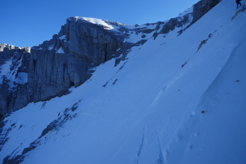 La traversée à 45°