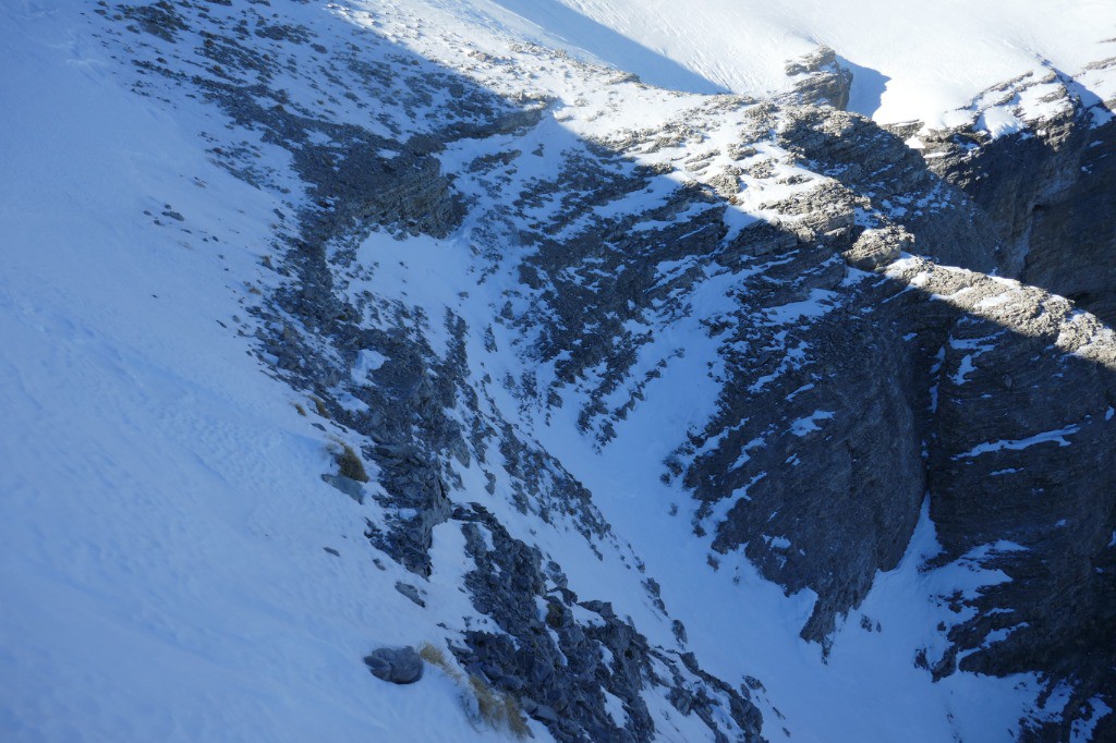 Le haut de la face nord, ça sent les problèmes là!