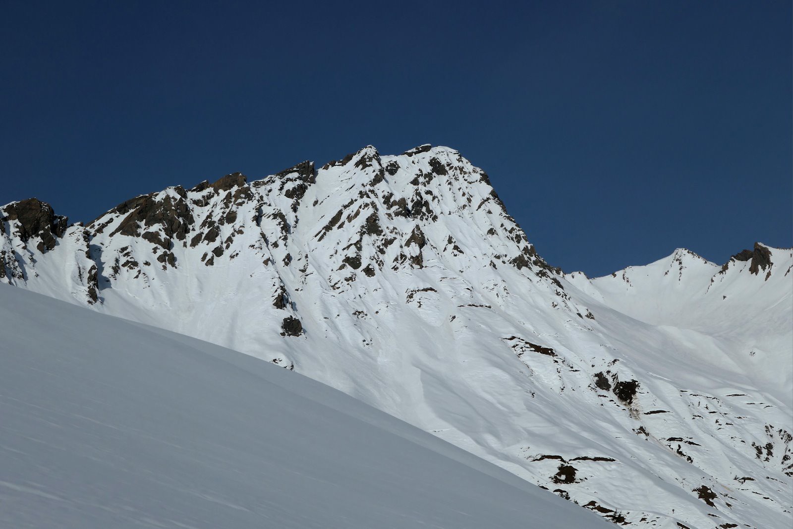 Le Roignais (2995 m) point culminant du Beaufortain.