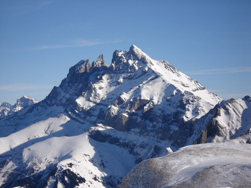 Montagne suisse : Les plus que magnifique Dent du midi sur Territoire Suisse, bien sûre