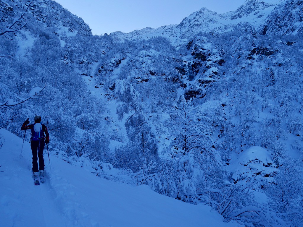 quel plaisir de retrouver la Chartreuse - euh non Belledonne - sous son blanc manteau !