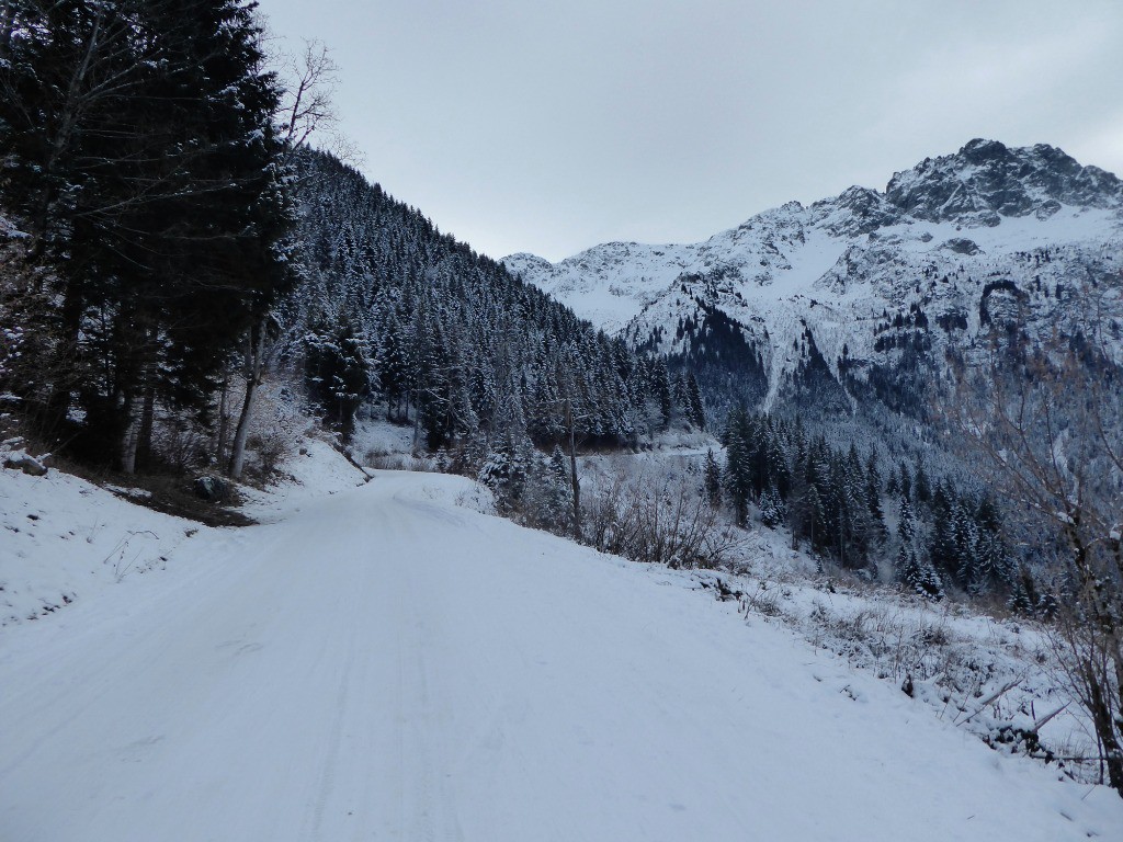 #1 Route bien enneigée Route bien enneigée