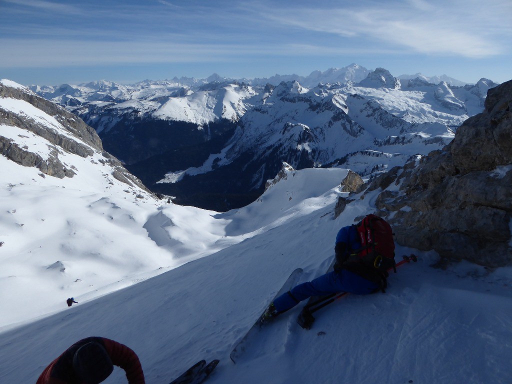 #8 Vu depuis le col de Balafrasse coté montée Vu depuis le col de Balafrasse coté montée