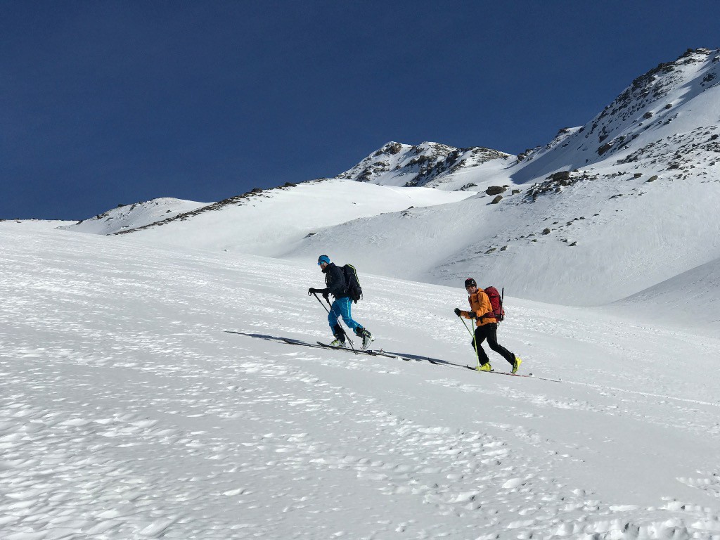 Emmanuel et Mickaël à la trace