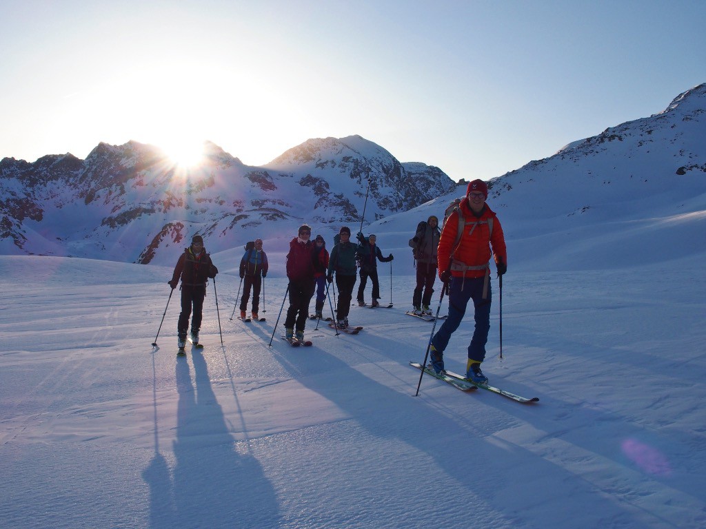 #11 A petit matin, au dessus du refuge. A petit matin, au dessus du refuge.