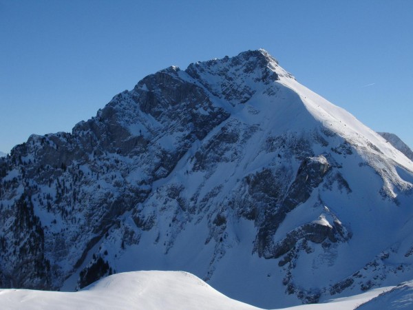#1 Trelod : Le Trelod et son entaille nord. On voit bien que la croupe est dégarnie Trelod : Le Trelod et son entaille nord. On voit bien que la croupe est dégarnie