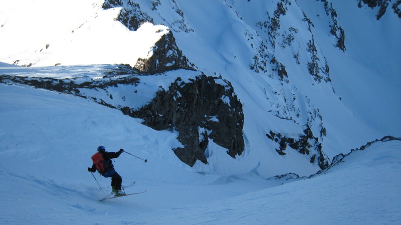 Couloir N du Charnier : Flying Toz à l'entrée du couloir