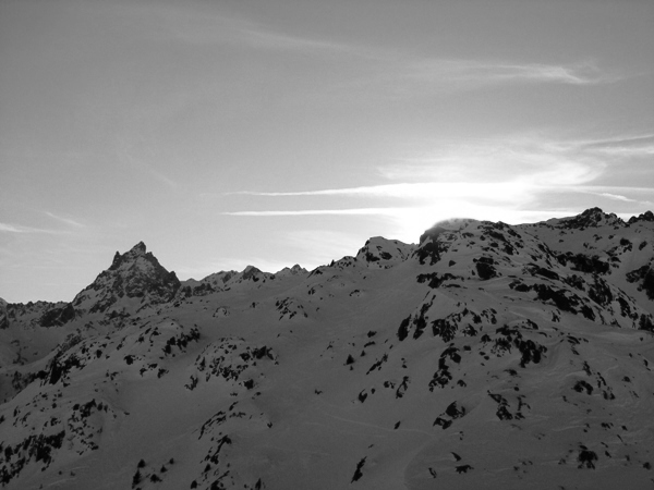 #6 Le Pic de Belledonne : L Le Pic de Belledonne : L'impressionante face nord du Pic de Belledonne