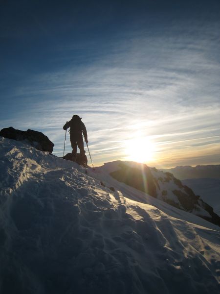 #1 Crête finale : Pile poil pour le coucher du soleil! Crête finale : Pile poil pour le coucher du soleil!