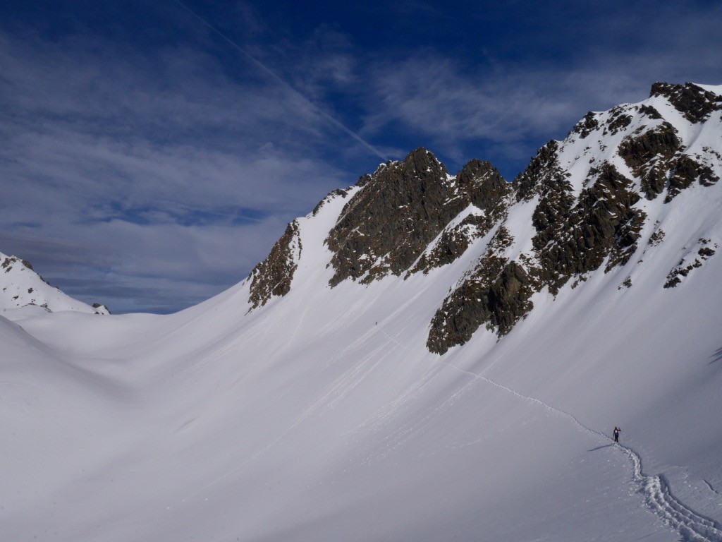 traversée vers le couloir en virgule