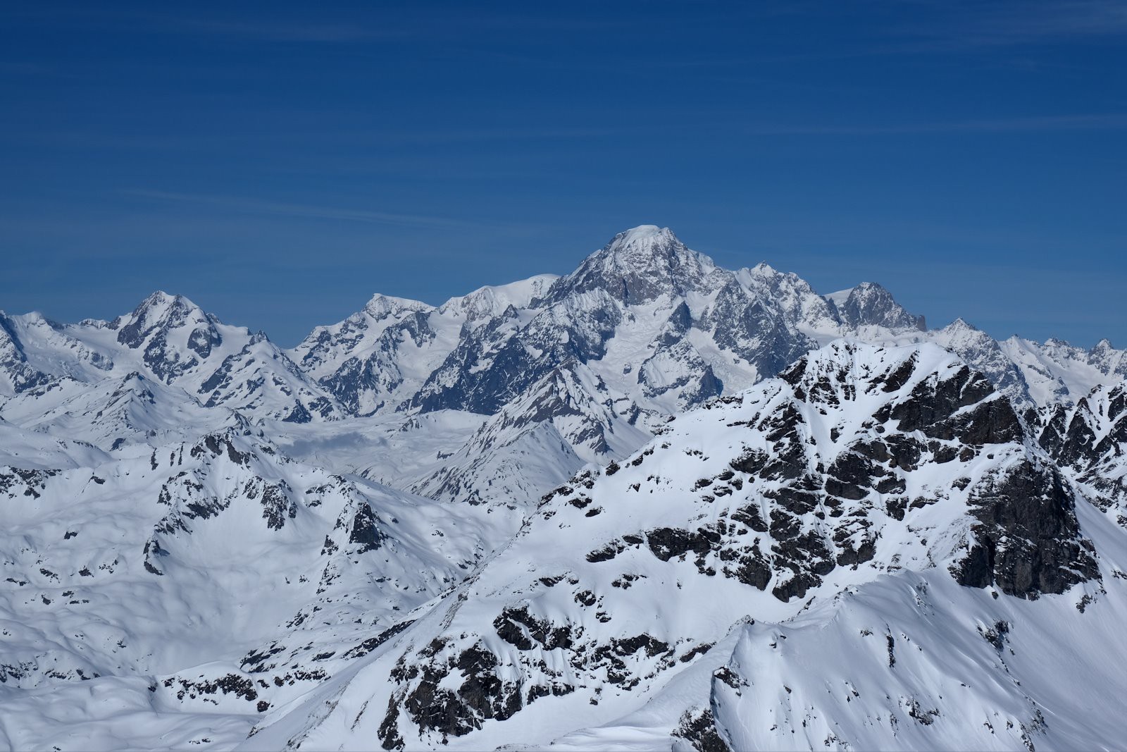 Du coté du Mont Blanc.