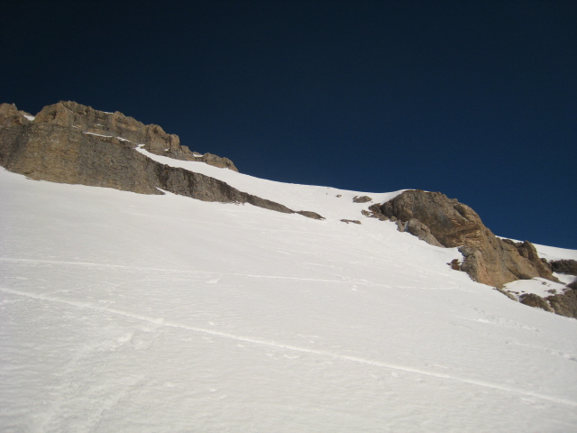 #5 le goulet vers 2590 m : C le goulet vers 2590 m : C'est par là