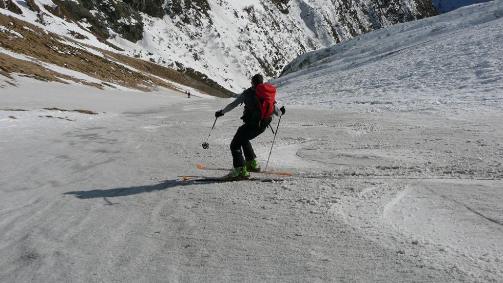 #1 couloir inferieur : En haut du couloir inferieur. couloir inferieur : En haut du couloir inferieur.