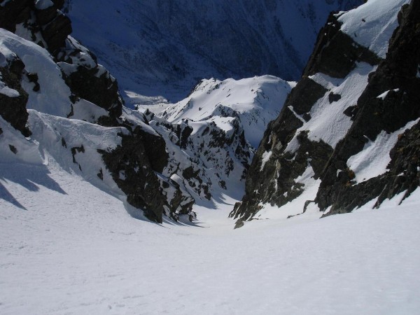 #2 Couloir SO : Vu d Couloir SO : Vu d'en haut