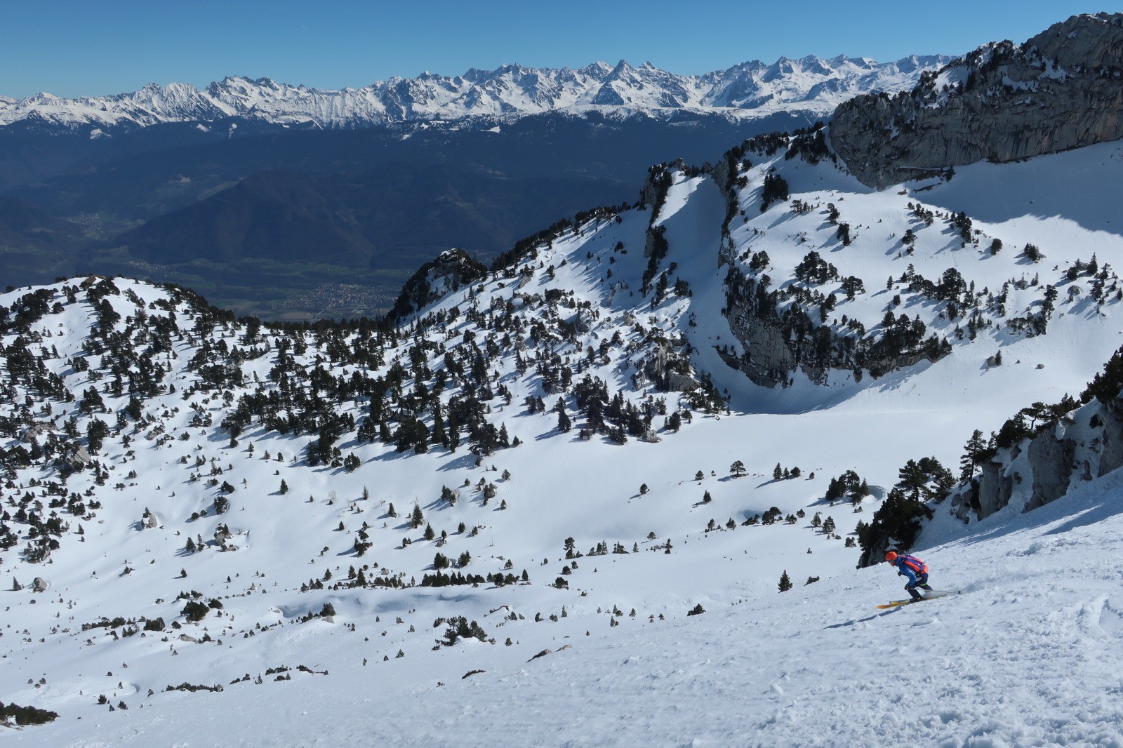 #14 Descente face Est Descente face Est