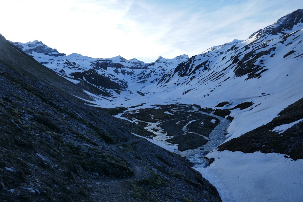 Etat du vallon à Prariond. 