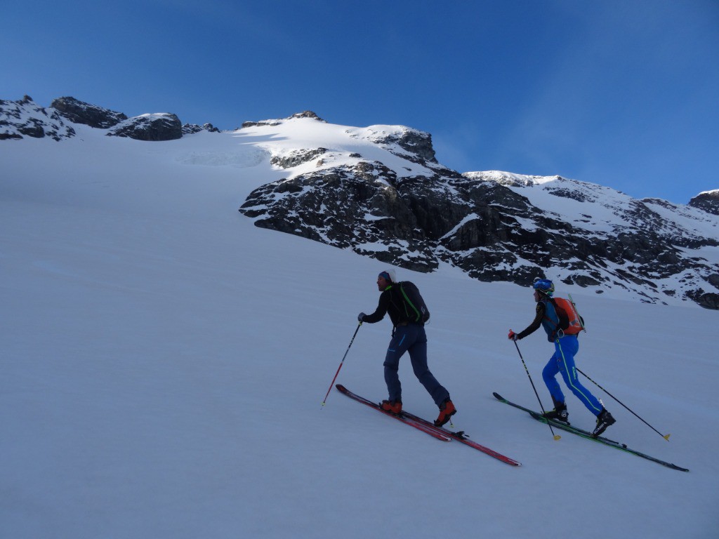 ça va vite ce matin vers le col du Tonini !