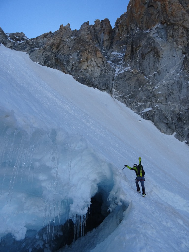 #7 Rimaye du Glacier du Milieu Rimaye du Glacier du Milieu