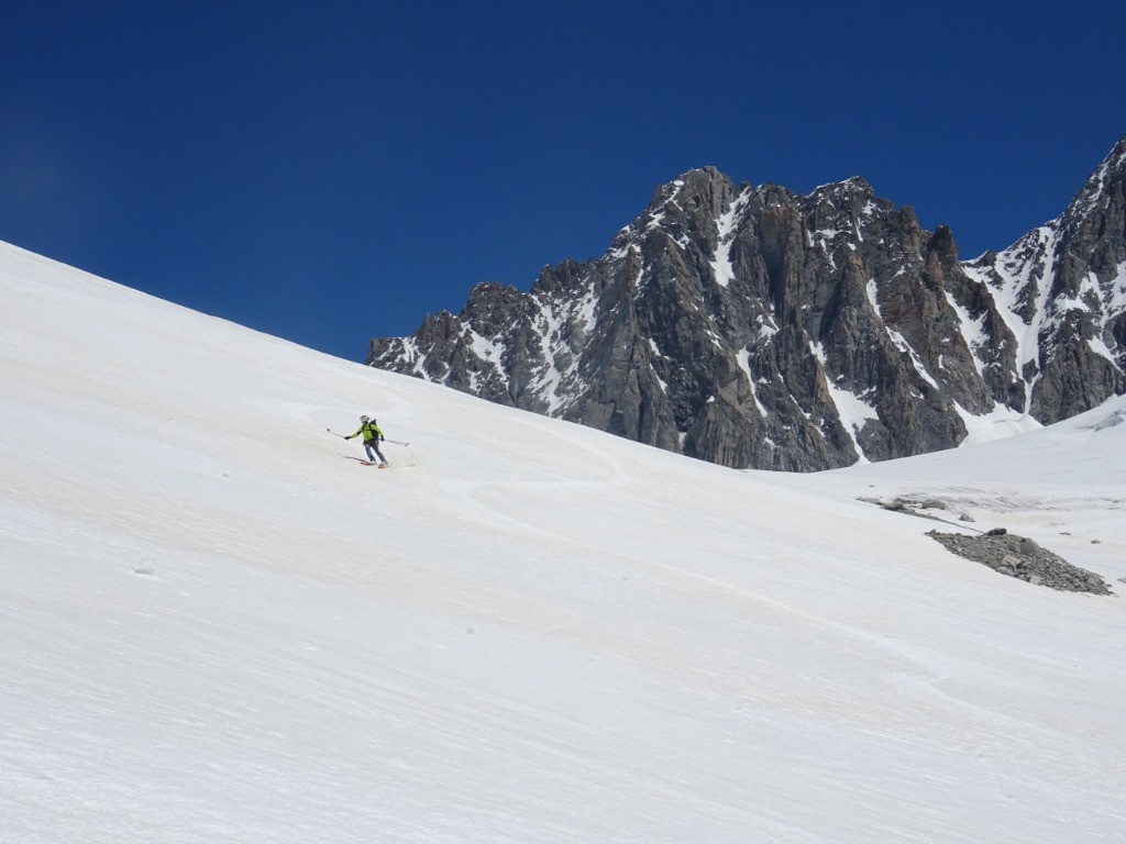 #21 Descente sur le glacier des Améthystes Descente sur le glacier des Améthystes