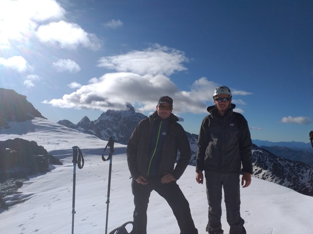 Jérémy et Rémy , sortie de ski surprise et retrouvailles
