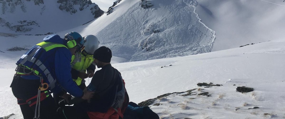 #1 La victime secourue (photo des secours) La victime secourue (photo des secours)