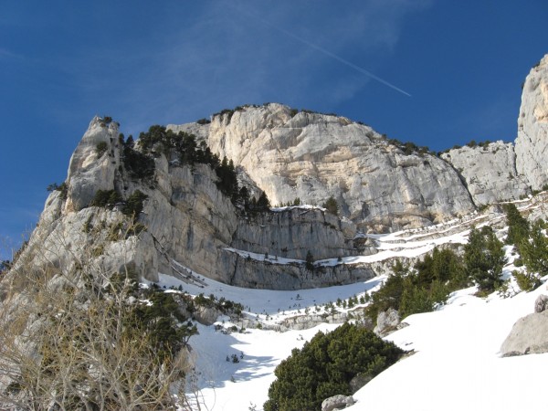#6 Aup du Seuil : La combe vue du dessous. Aup du Seuil : La combe vue du dessous.