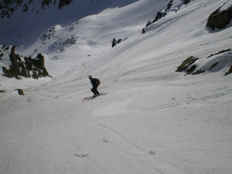 #5 Pic de Valsenestre : Dans le couloir S. Pic de Valsenestre : Dans le couloir S.