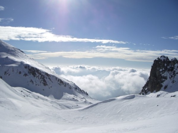 Mont Archas : Mer de nuages