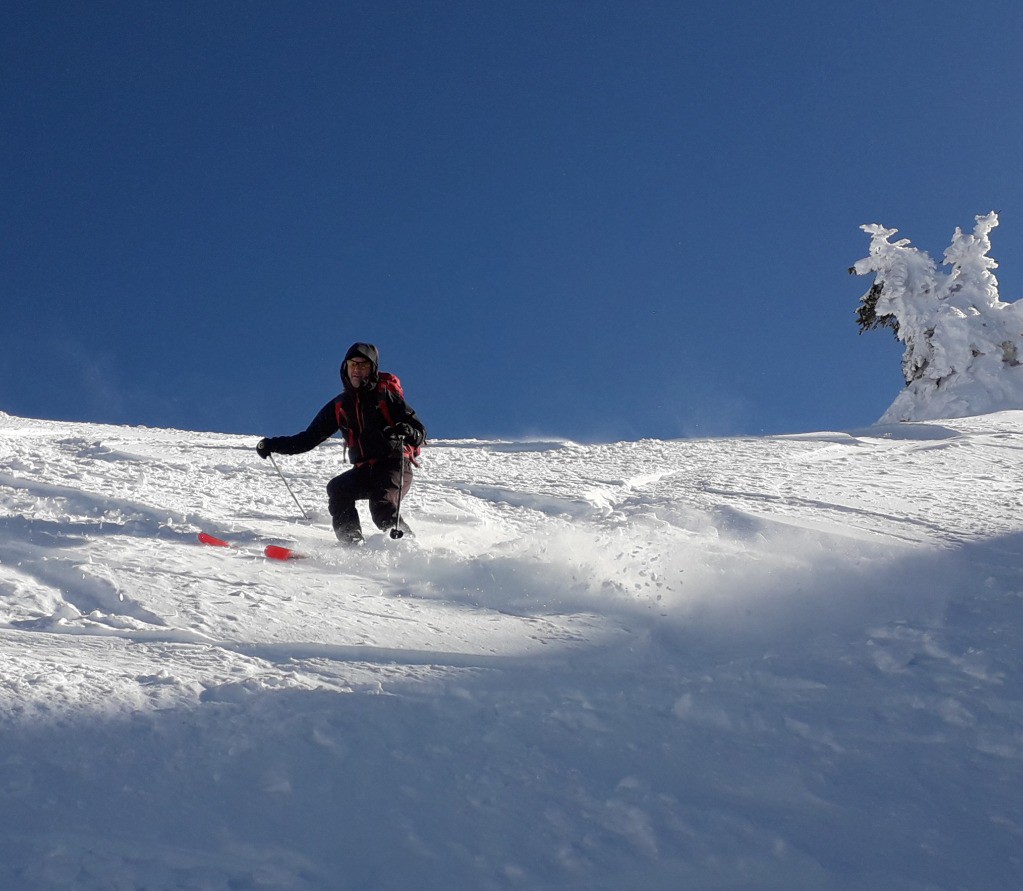 attaque du couloir W, poudre préservée...