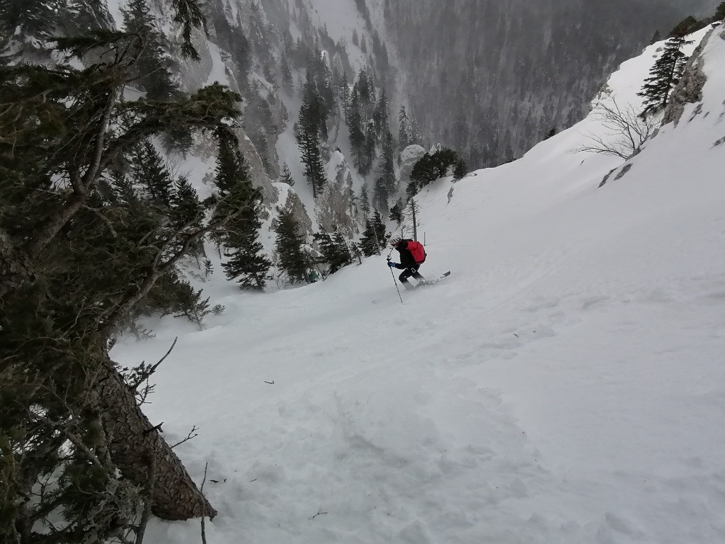 #4 Entrée dans la combe SW Entrée dans la combe SW