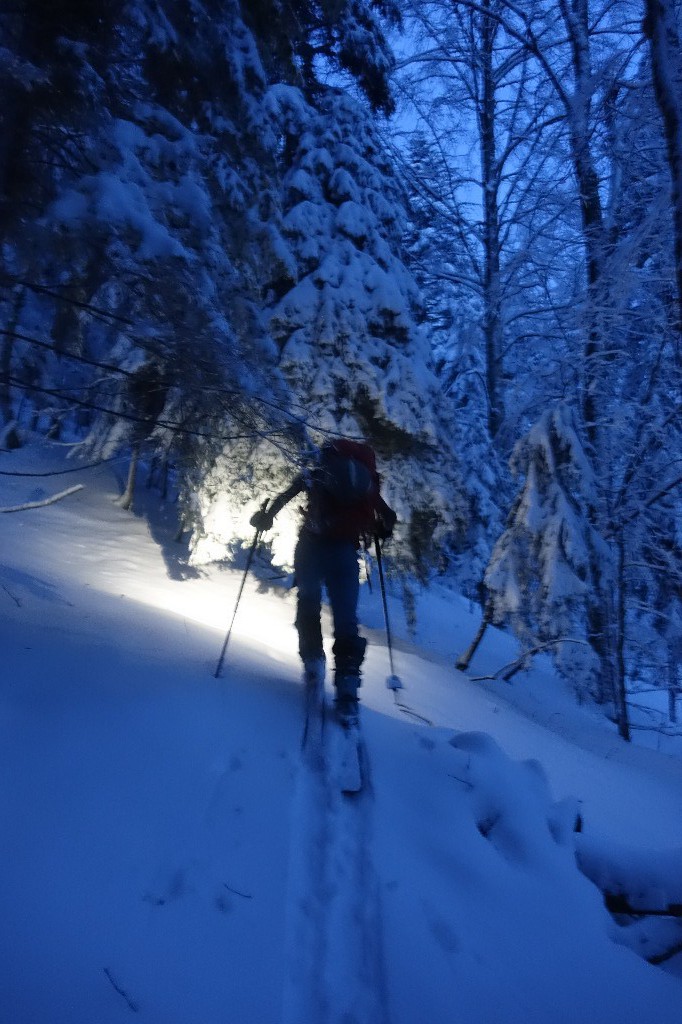 #1 Départ à la frontale Départ à la frontale