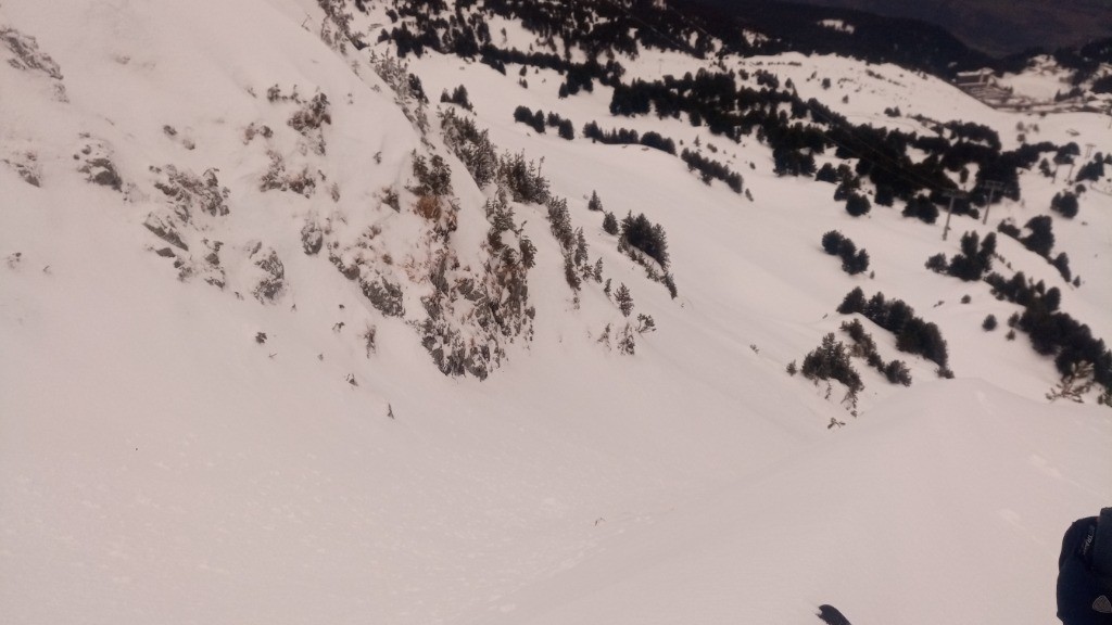 En haut des croissants