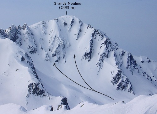 Le ressaut final : ça passe partout ! (photo s.aguettaz)