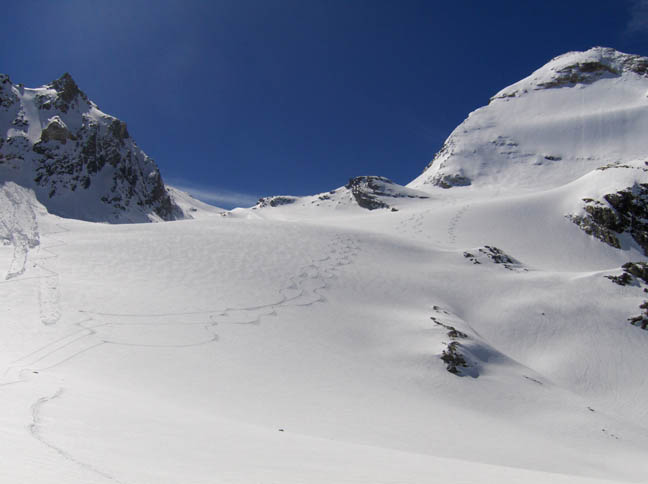 belle poudre sous la Tsanteleina