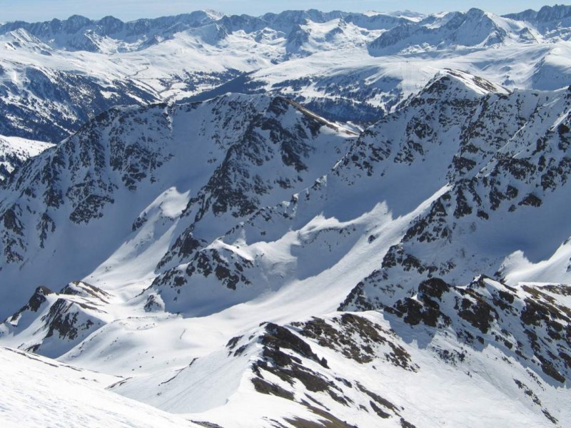 Coma de Ransol, vue du Pic de Serrère .