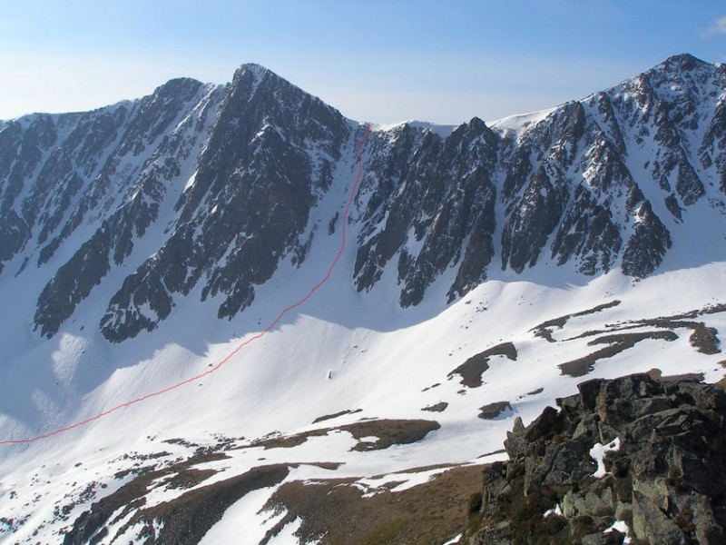 Le couloir de descente