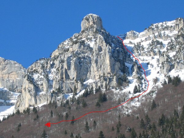 Couloir en Virgule