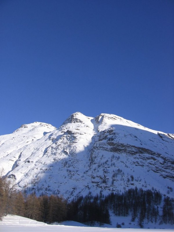 Le ravin de la Fenêtre, depuis Bessans le 31/12/07