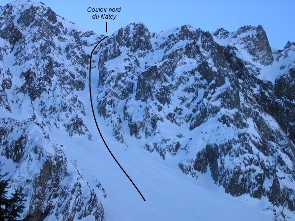 Le couloir nord du Natey