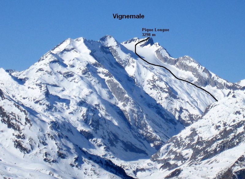 Vignemale par le glacier d'Ossoue