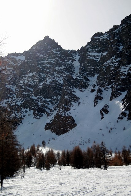 Couloir Nord en Baïonnette (photo JB de Miscault)