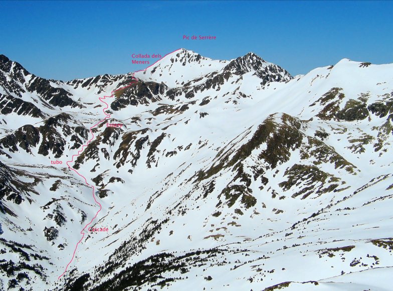 Pic de Serrère ( ou de la Serrera )