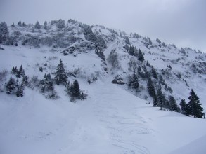 Couloir Ouest de la Roche Pourrie