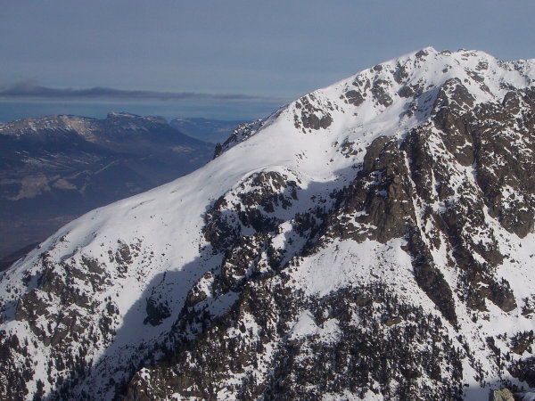 L'épaule Sud-Ouest du Grand Colon et la variante de descente par la face Sud