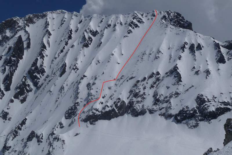 Couloir NW de la Pte Fournache