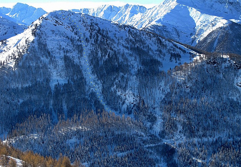 le Gilly, versant Nord