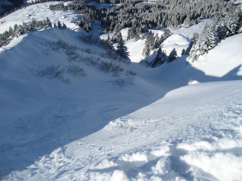 Départ dans le couloir