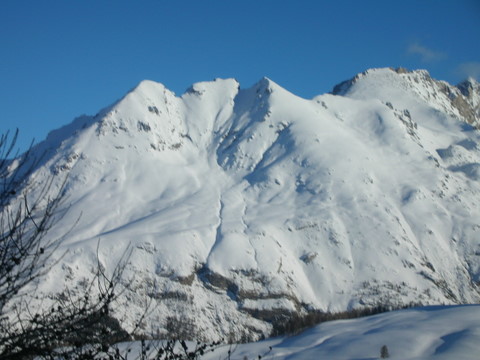 le bec roux vu depuis le plateau des bouchiers