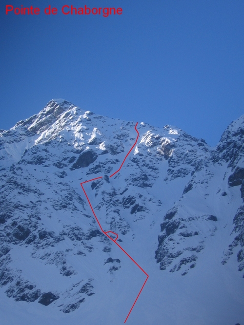 Couloir N de la face N par Piolet15