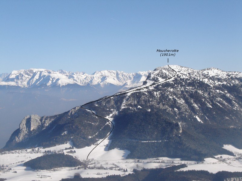 Moucherotte, de Saint Nizier (Vercors)